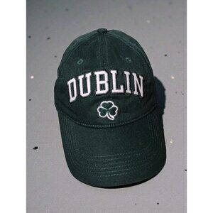 Concept One Dublin Ireland Strapback Hat Cap Green Embroidered Adjustable Travel